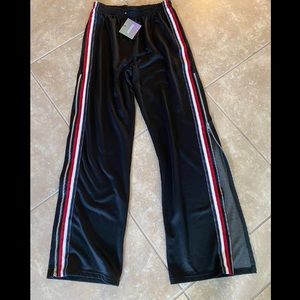 Zippered jogger sweat pant